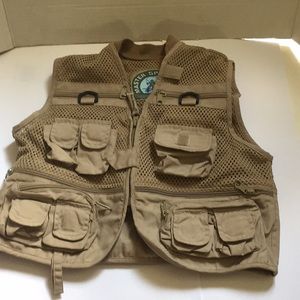 Master Sportsman Rugged Youth Fishing Vest Size M